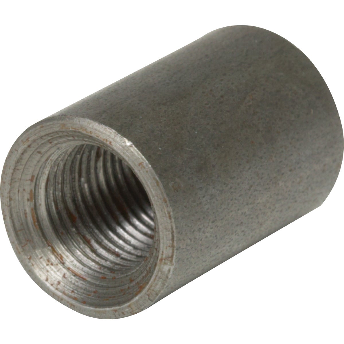 1/2 Inch Malleable Black Iron Standard Merchant Coupling – Durable Pipe Fitting