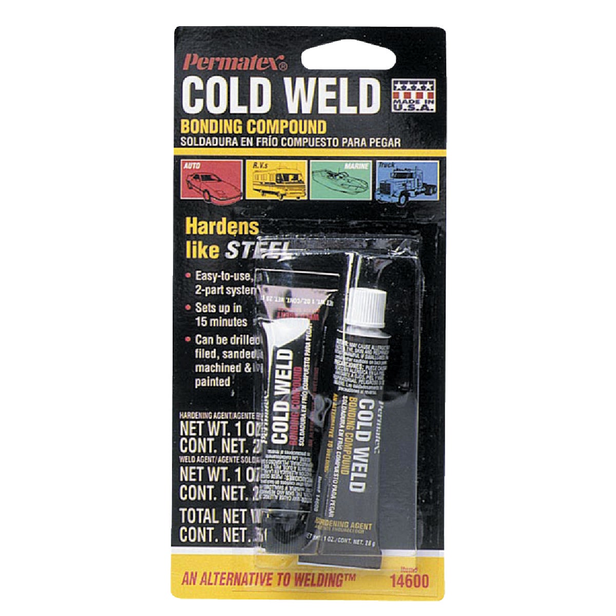 Cold Bonding Compound, 1-oz., 2-Pack