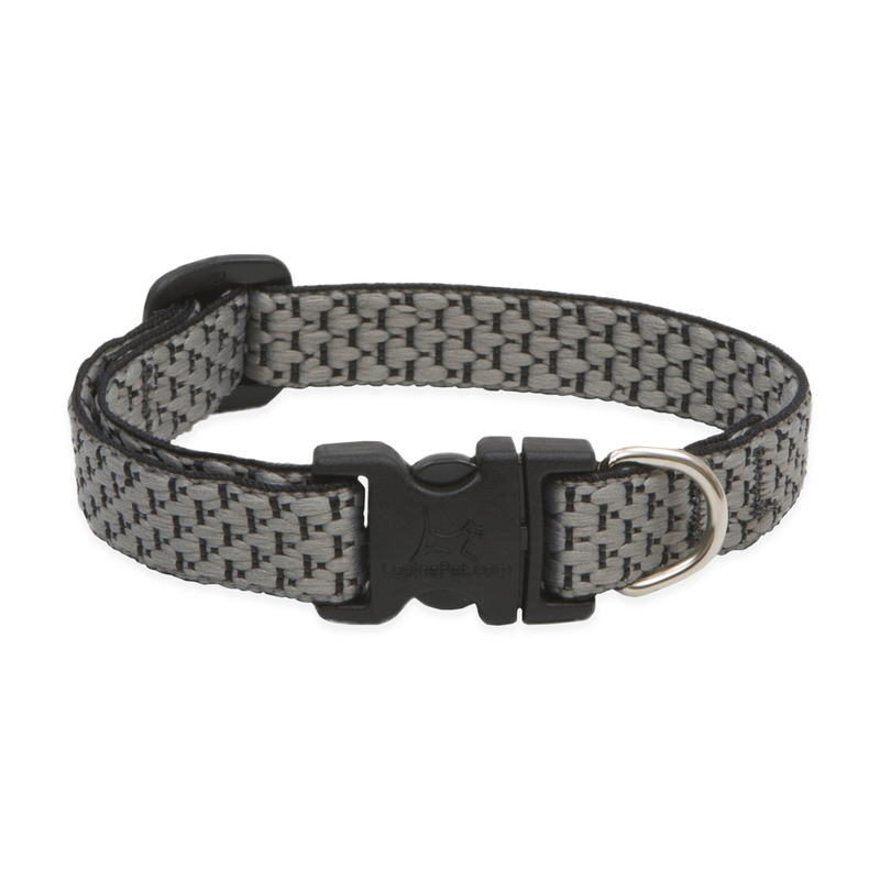 Eco Adjustable Dog Collar, Granite Pattern, 1/2 X 8 To 12-inches
