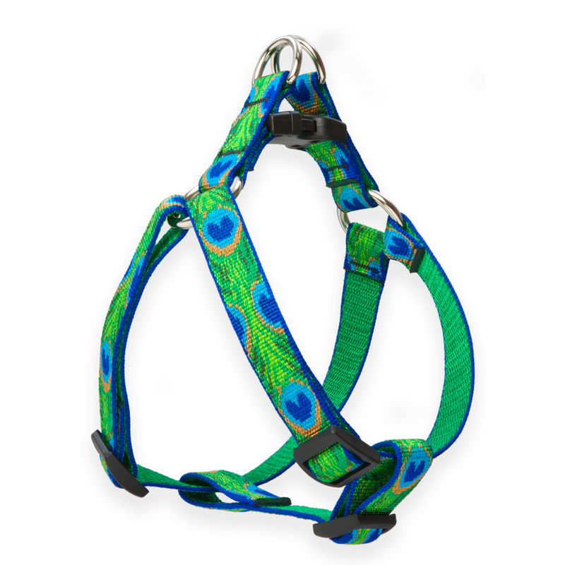 Step-in Dog Harness, Non-restrictive Tail Feather Design, 3/4 X 20 To 30-in.