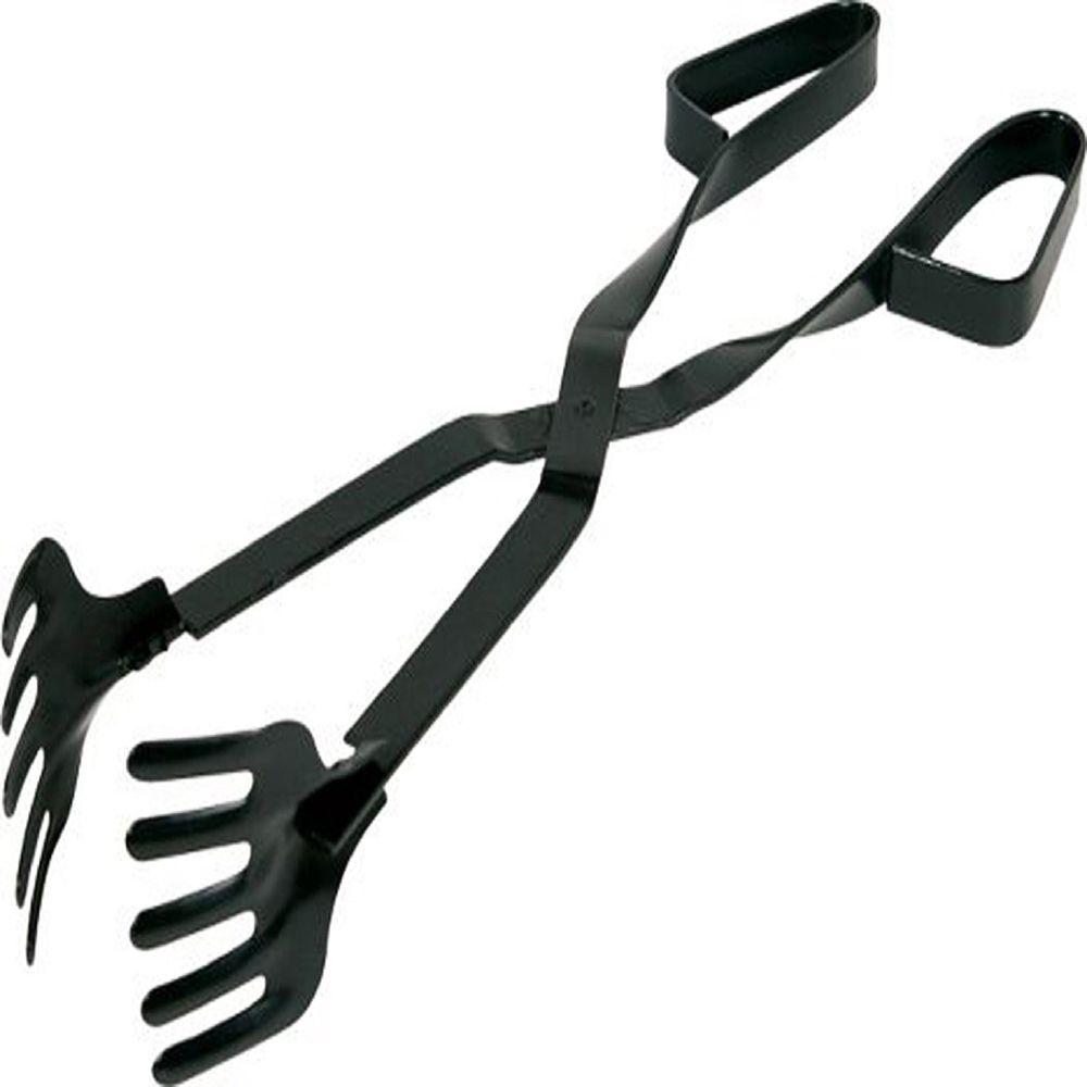 15 Inch Steel Crab Tongs – Durable Black Painted Steel For Seafood Handling