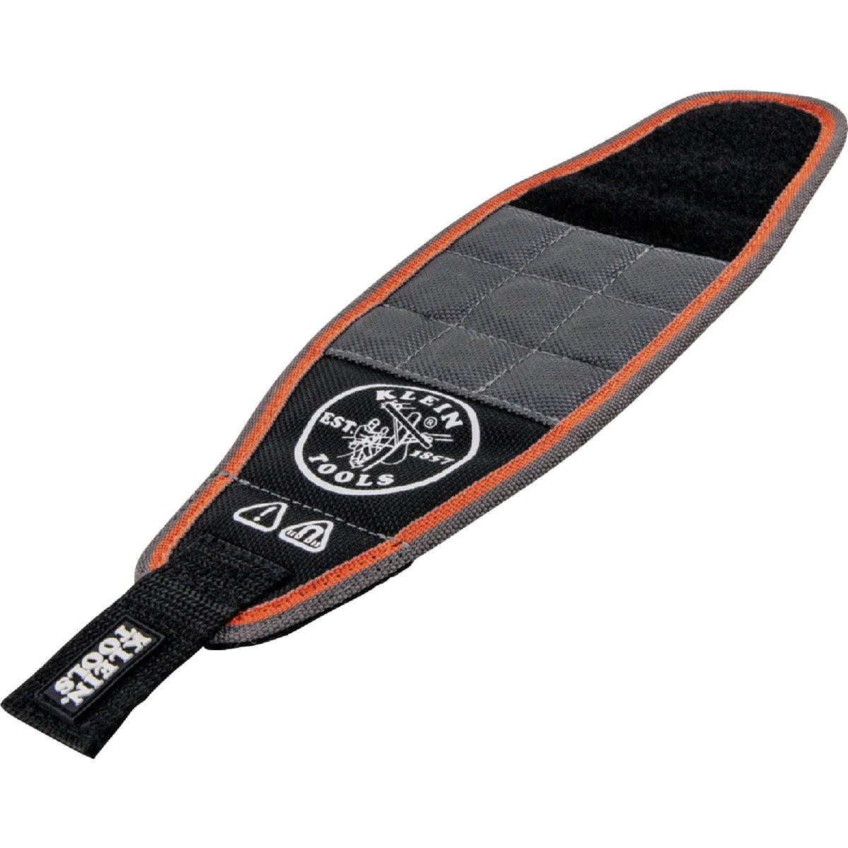 Tradesman Pro Magnetic Wristband – Adjustable, Durable, Black/orange/gray