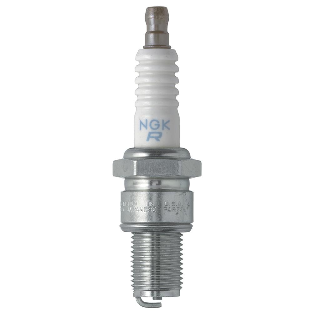 Br9es Spark Plug For Motorcycle And Snowmobile – Resistor With Solid Terminal Nut