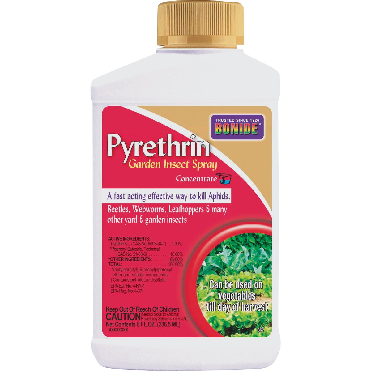 8 Oz. Concentrate Pyrethrin Insect Killer For Vegetables And Ornamentals