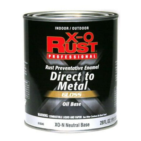 Oil Base Neutral Base Enamel, Interior/exterior, 1 Quart