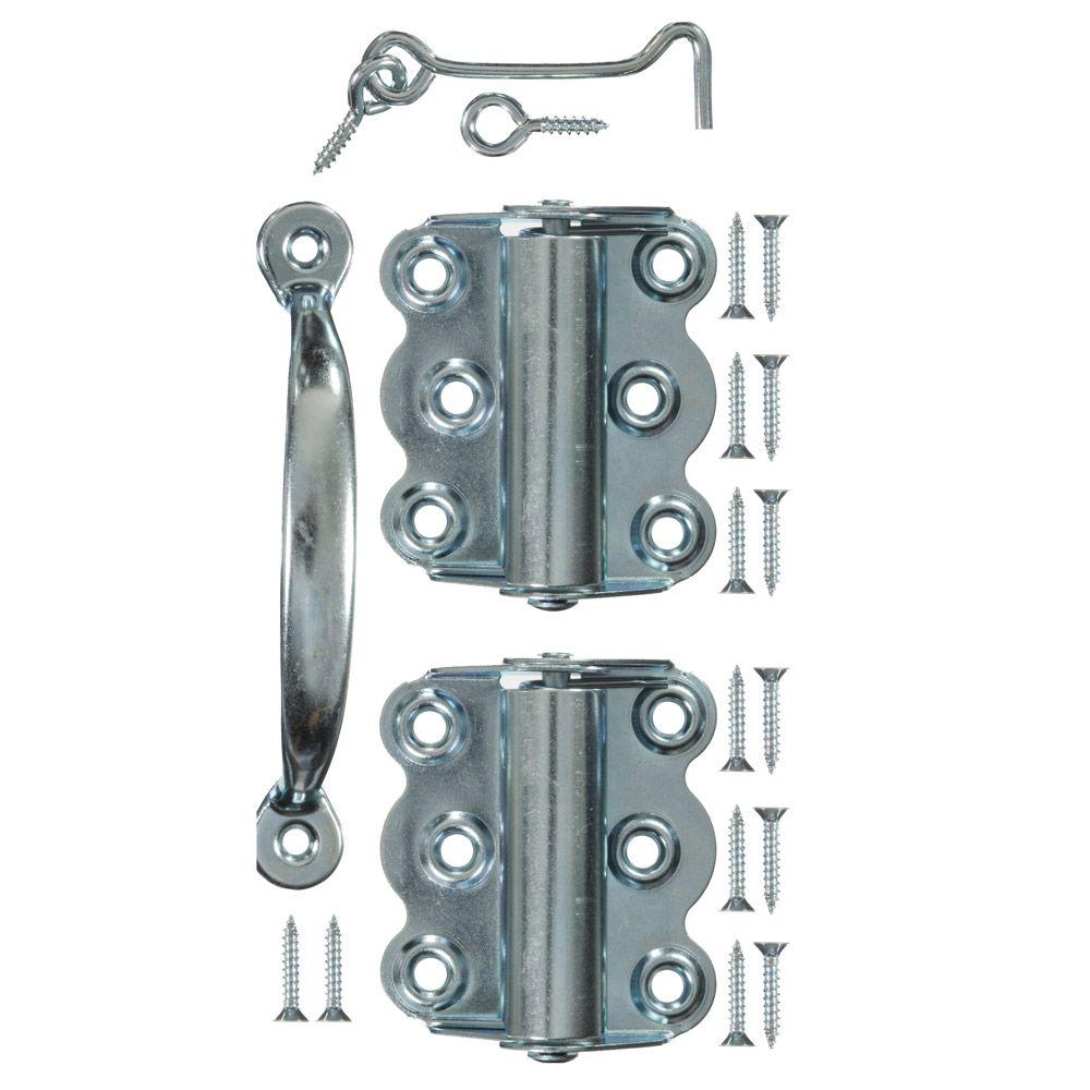 V29hzp Wood Screen Door Hardware Set With Zinc Plating