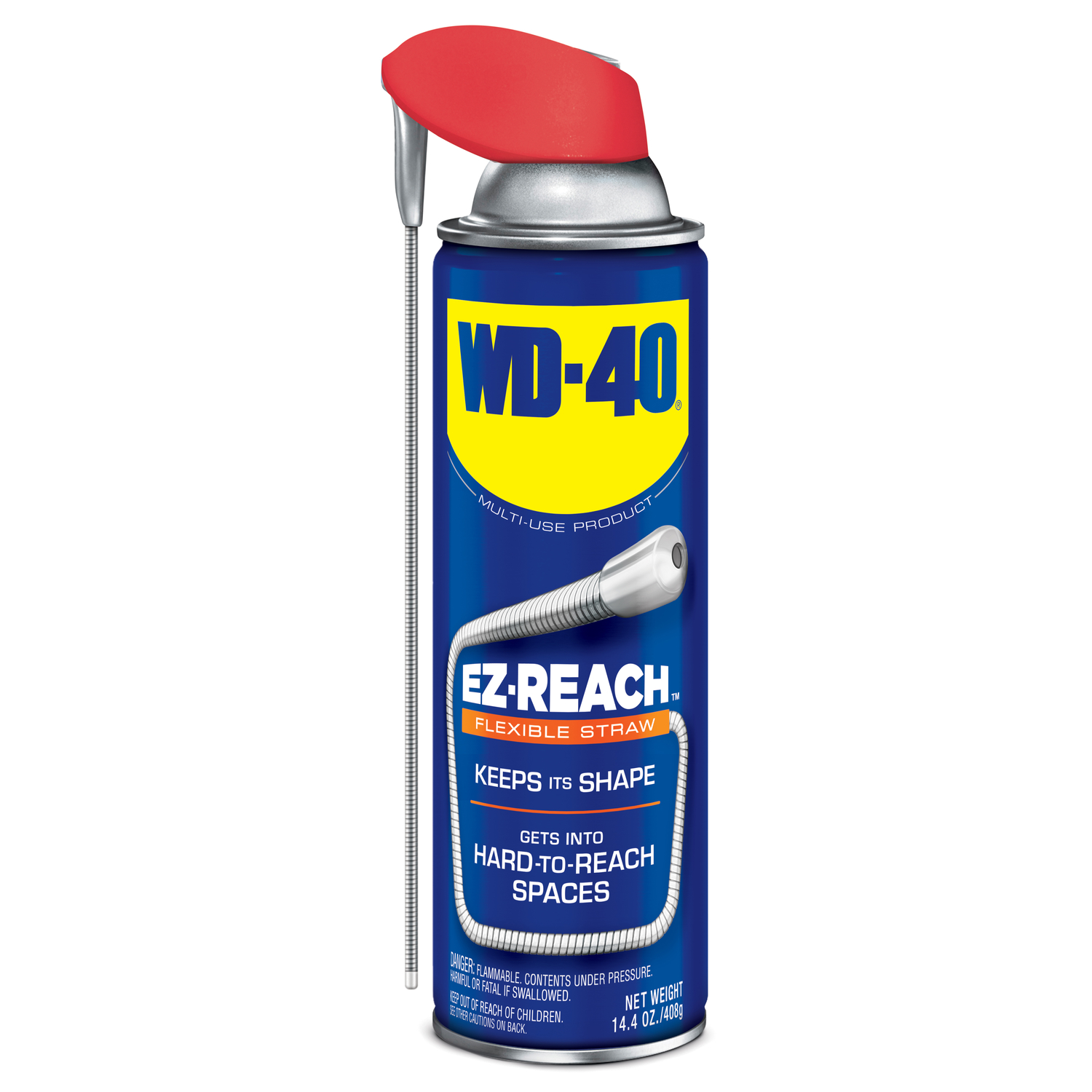 14.4 Oz. Multi-purpose Lubricant With 8 In. Ez Reach Flexible Straw