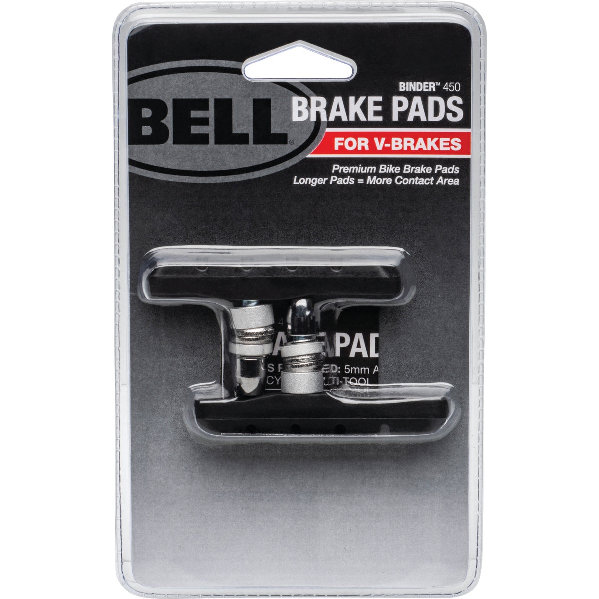 V-stop Pull Rubber Brake Pad For Mountain And Comfort Bikes