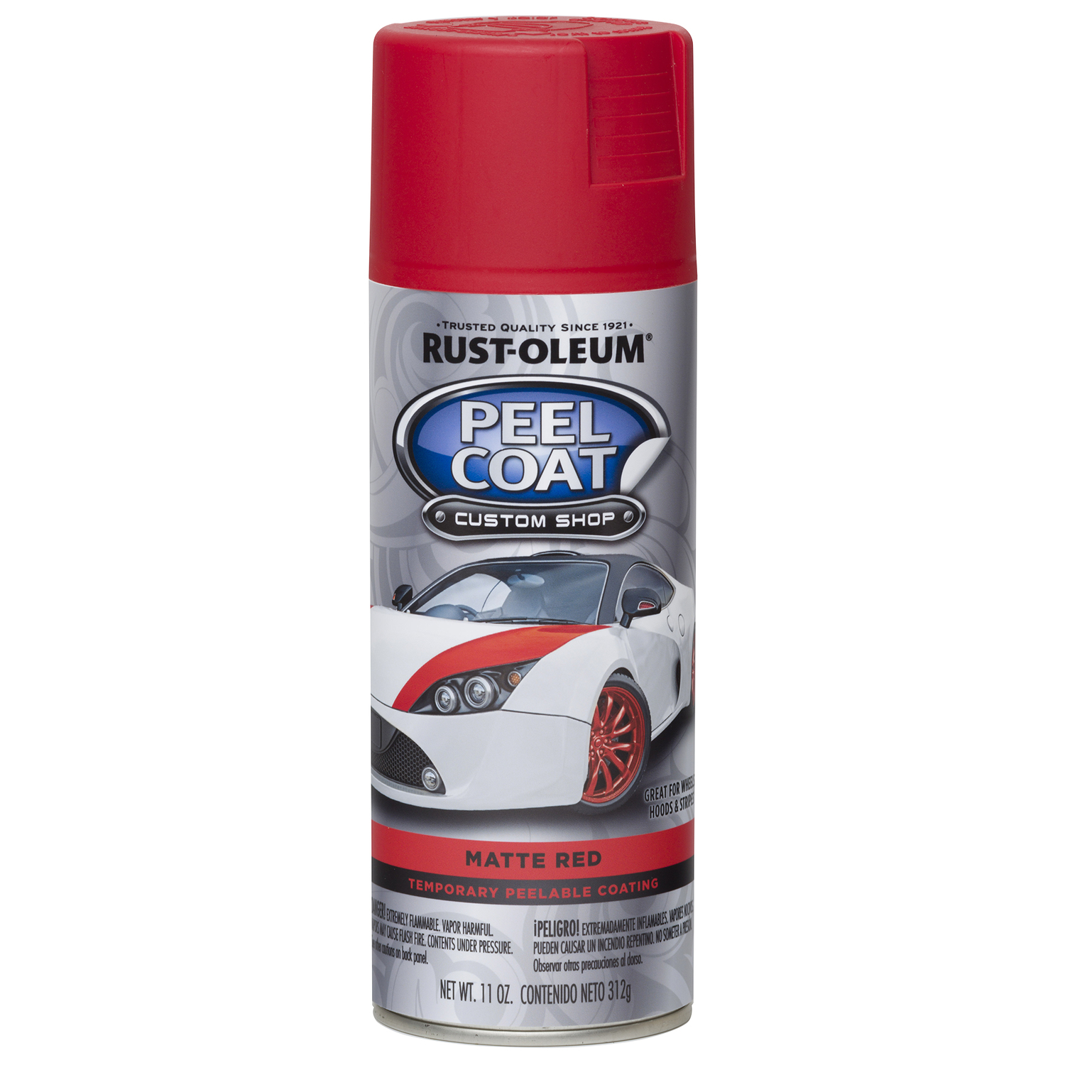 Peel Coat Flat/matte Red Rubber Coating 11 Oz – Automotive Spray Paint