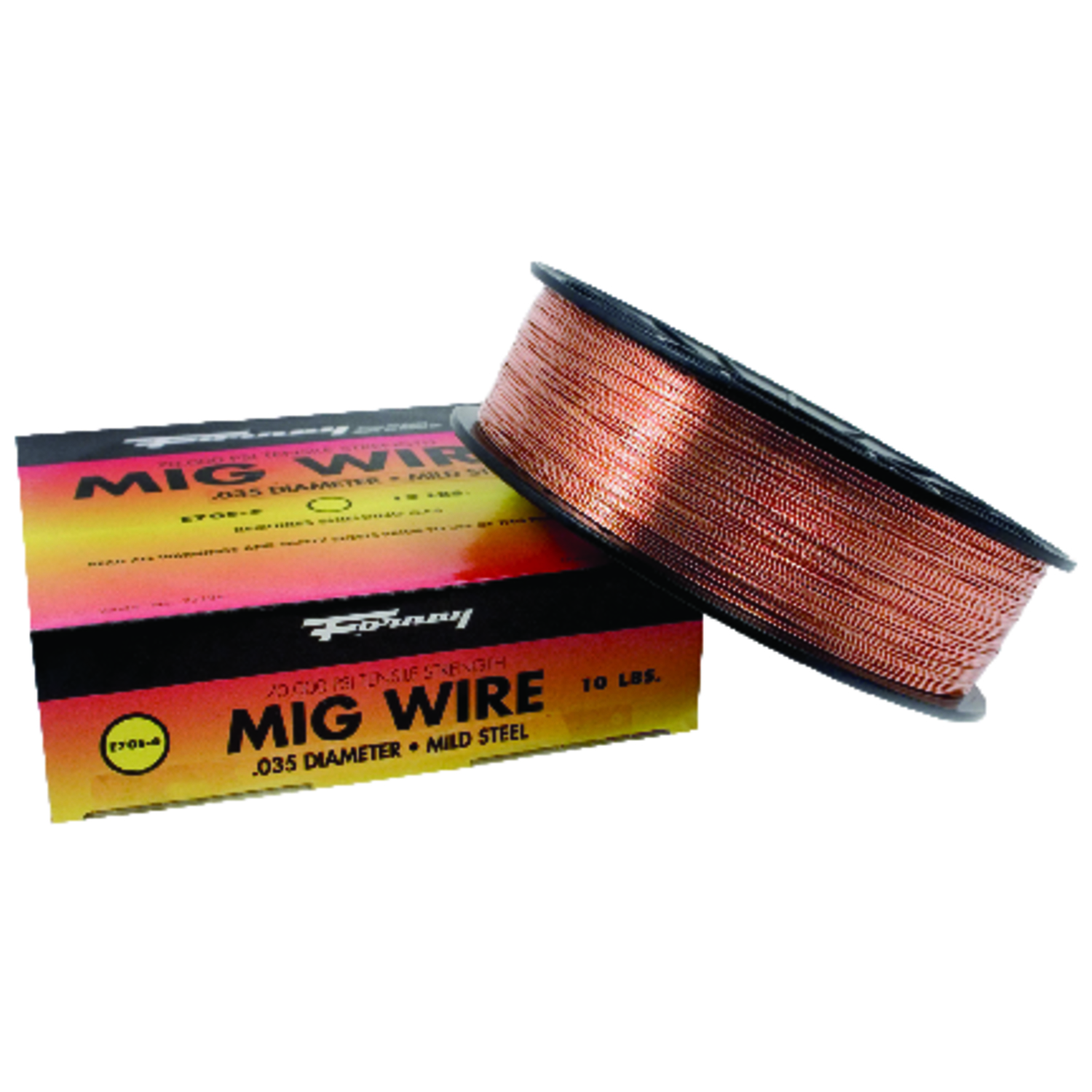 Er70s-6 Mild Steel Mig Welding Wire, 0.035 In. Diameter, 10 Lb. Spool