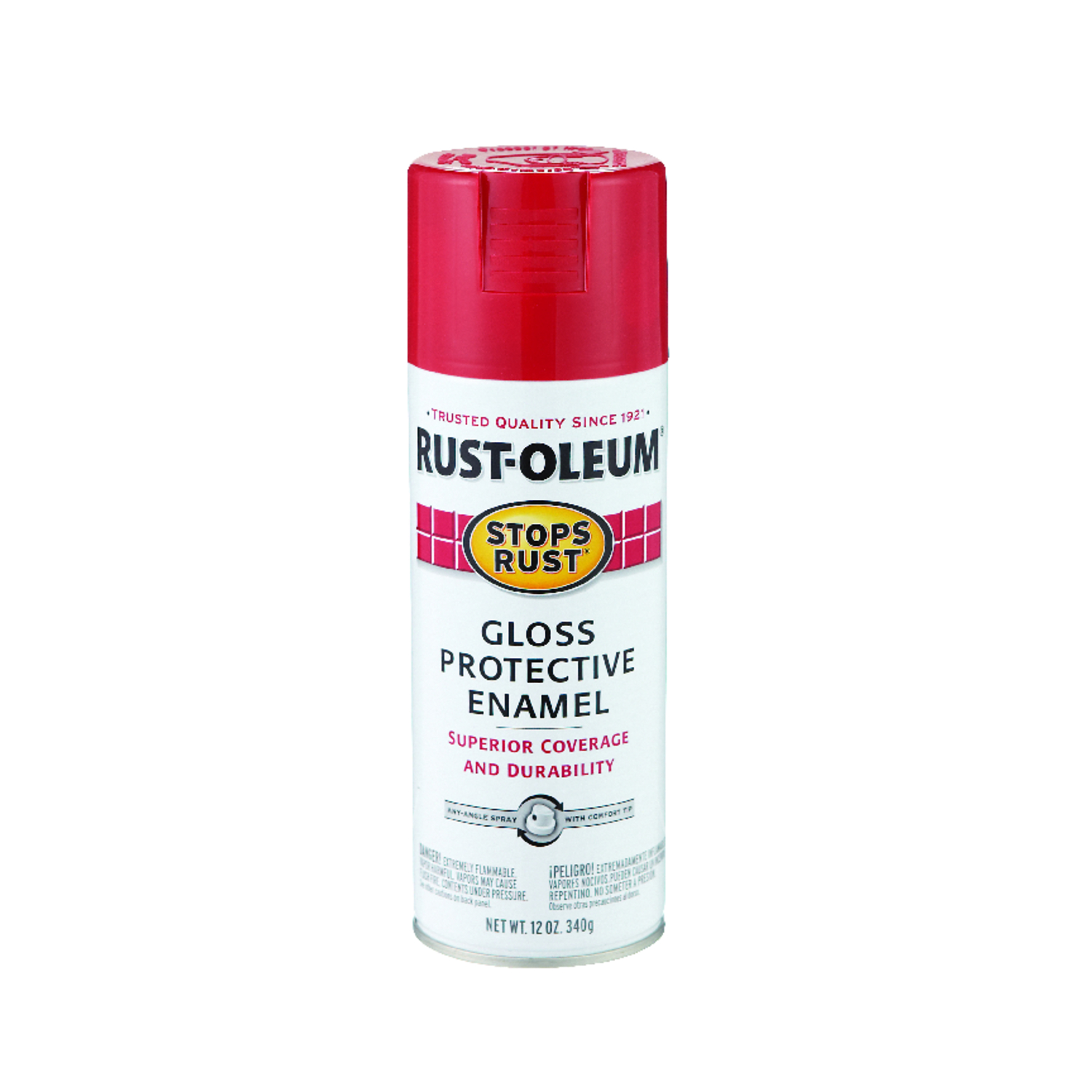 Stops Rust Carnival Red Gloss 12 Oz. Protective Enamel Spray Paint
