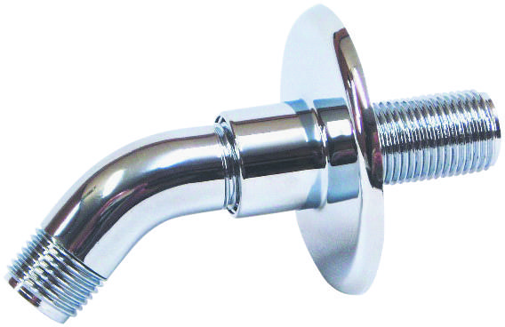 Plastic Shower Arm With 1/2 In. Threaded Pipe