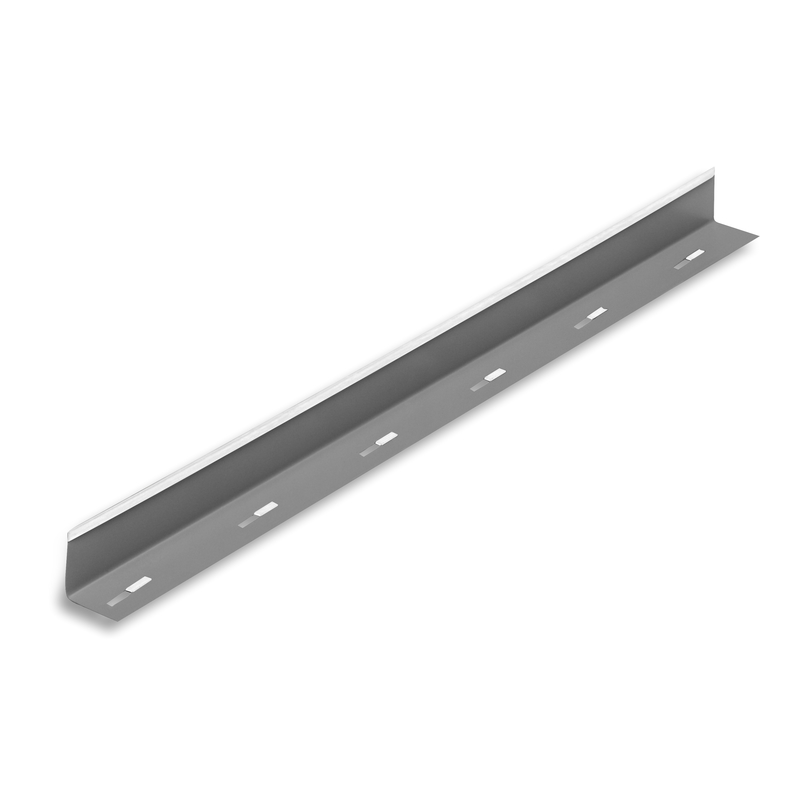 Wall Molding, Long White, 3/4 x 3/4 In. x 10 Ft.