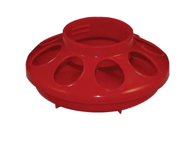 Plastic Baby Chick Feeder For Quart Jar – Ideal For Small Game Birds