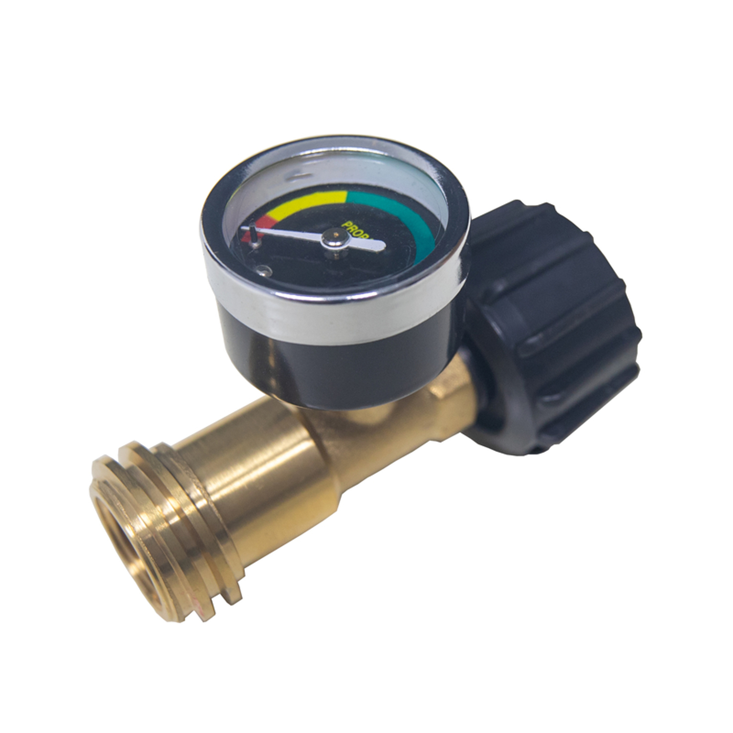 Lp Gas Gauge – Brass Construction, Acme Fitting, Leak Detector, Model F276342