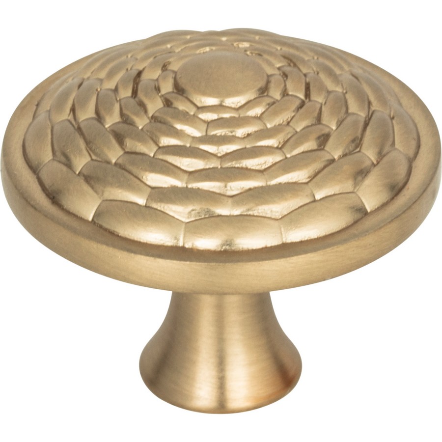 Mandalay Round Knob 1-5/16″ Dia Champagne Atlas Homewares 236-CM
