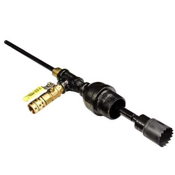 Petersen 261-0012-C Hot Tapper, Single Size, 1-1/4″ NPT, 1-1/8″ Carbide Hole Saw