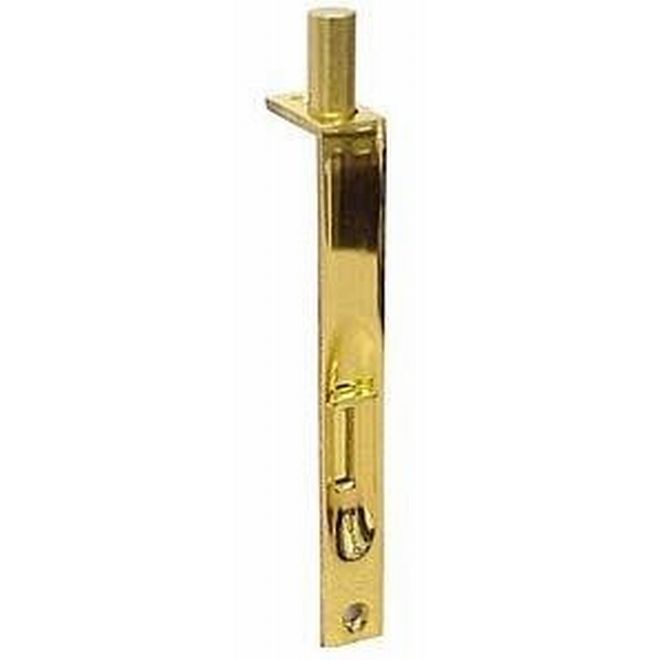 Ives 262B3 Solid Brass 6″ Manual Flush Bolt – Bright Brass Finish