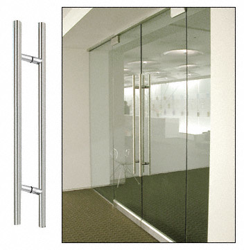 CRL 30LPPS Polished Stainless 30″ Extra Long Ladder Style Pull Handle, Back-to-Back