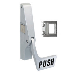CRL 311095PLS628 Satin Aluminum Jackson 10 Series Left Hand Reverse Bevel Panic Exit Device