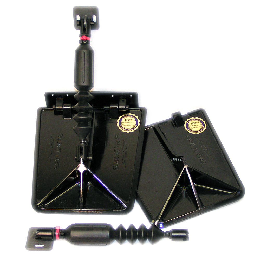 Nauticus SX9510-40 Smart Tab SX Composite Trim Tabs 9.5 x 10 – f/12-16 Boat w/40 – 80HP – Black [SX9510-40]