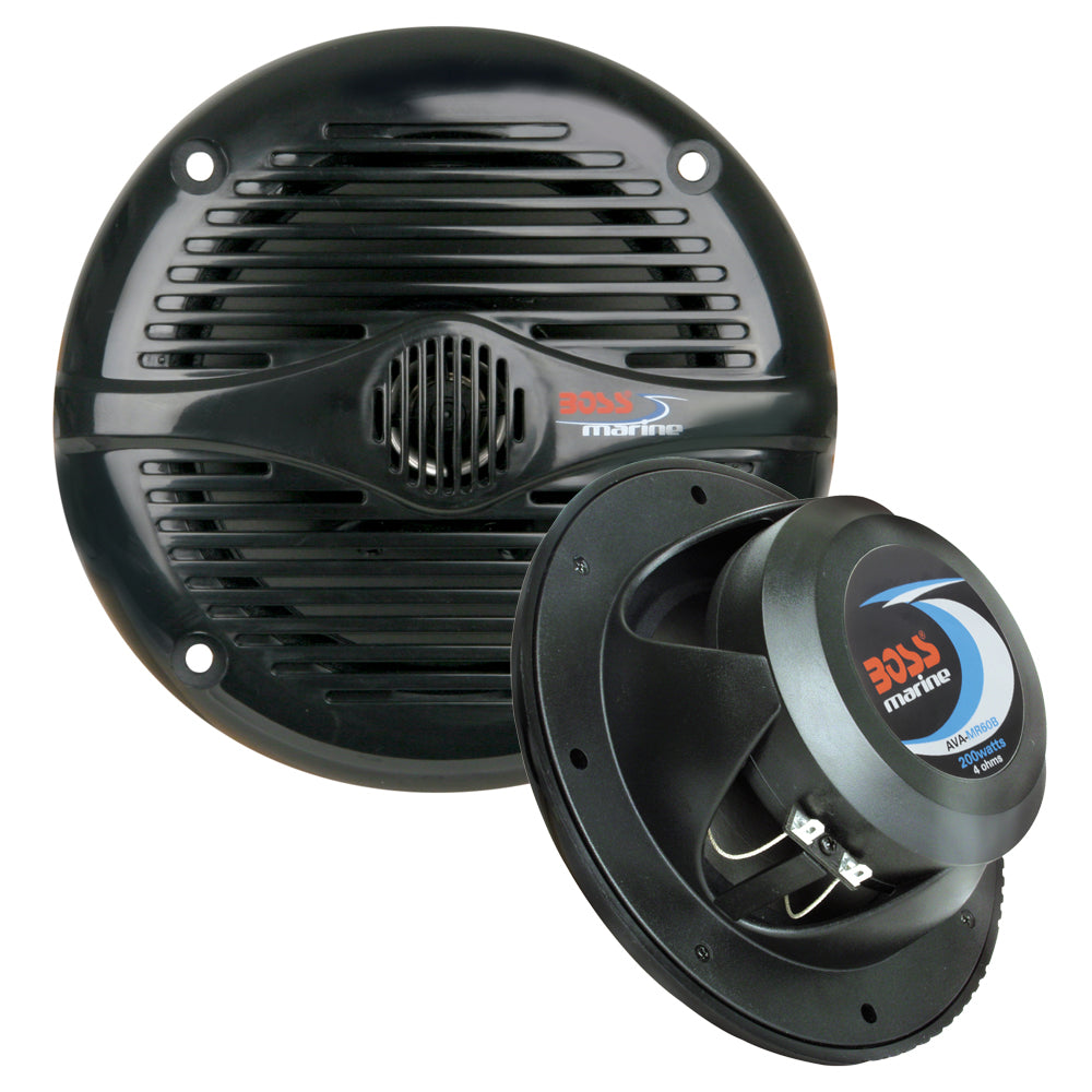 Boss Audio 6.5″ MR60B Speakers – Black – 200W [MR60B]