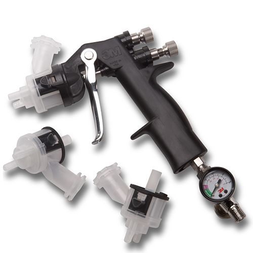 3M 7100096182 AccusprayONE Spray Gun Kit with 5 Nozzles