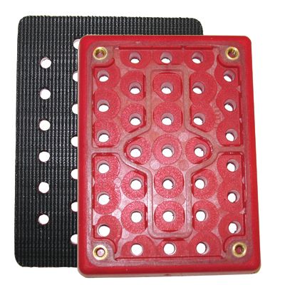 3M 7000028151 3″ x 4″ Hookit Clean Sanding Pad