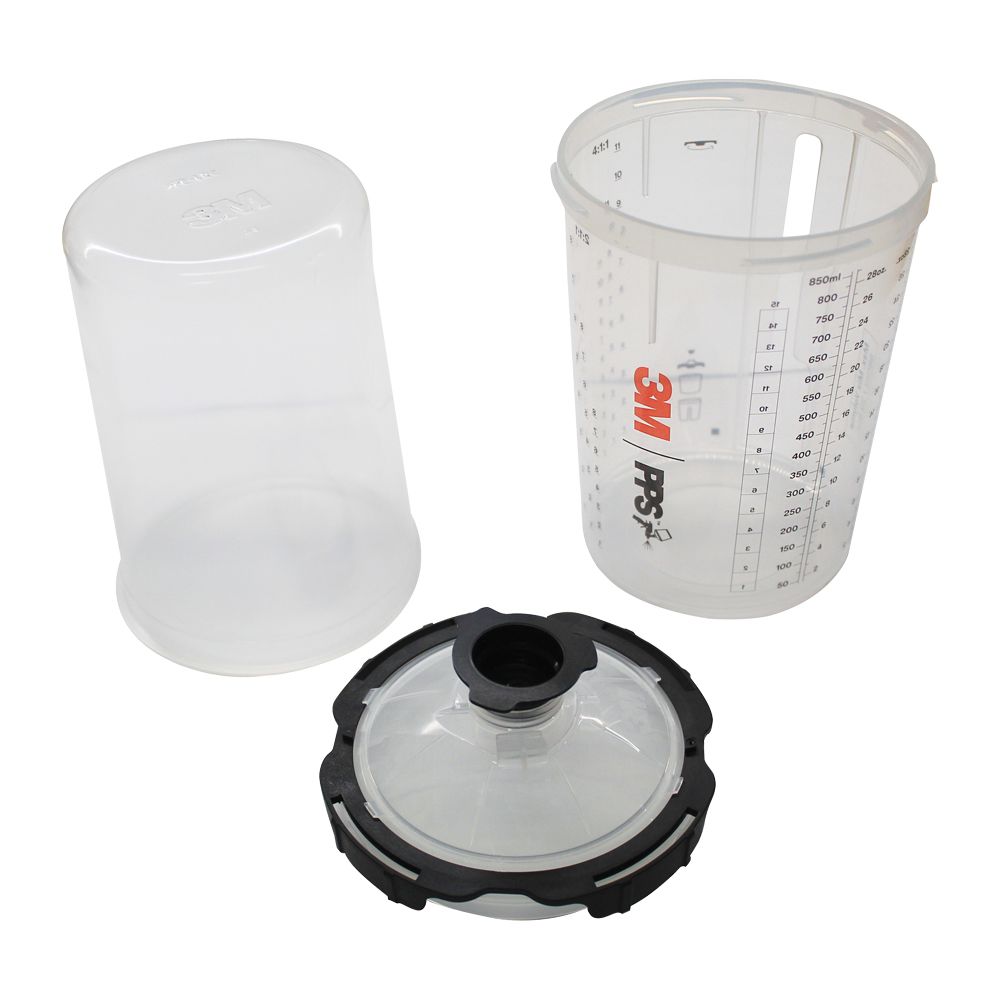 3M 7100297030 50 Large Lid/Liner 200M with 32 Plugs and 1 Cup Instructions