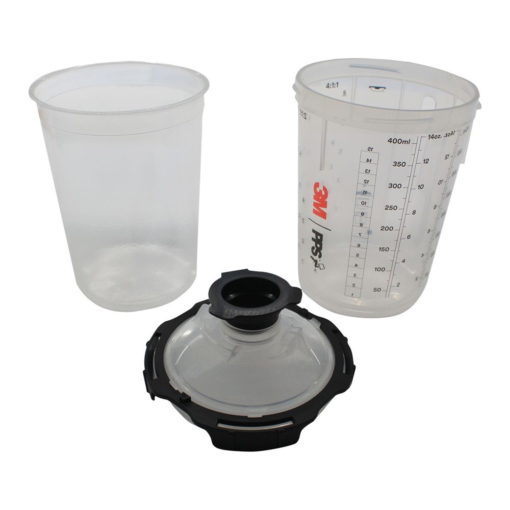 3M 7100169390 50-Midi Lid/Liner 200M with 32 Plugs and 1 Cup