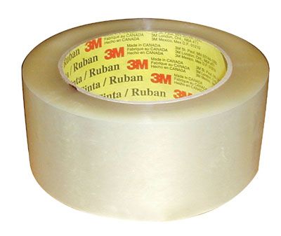 3M 7010311727 2″ x 109yd Tan Box Sealing Tape – 1.9mil