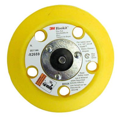 3M 7100032506 Hookit Disc Pad 5″ x 3/4″ x 5/16″-24, 5-Hole