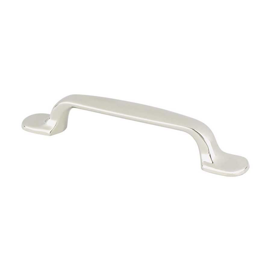 Designers Group Ten Pull 96mm Center to Center Polished Nickel Berenson 4144-1014-P