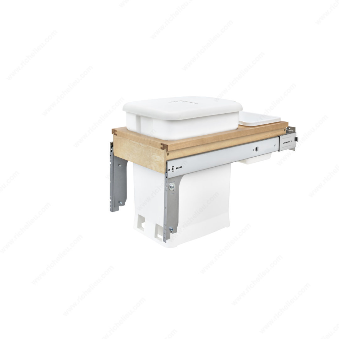 Richelieu 4WCTM12CKWHSCDM Rev-A-Shelf 4WCTM-CK Recycling Compost Center