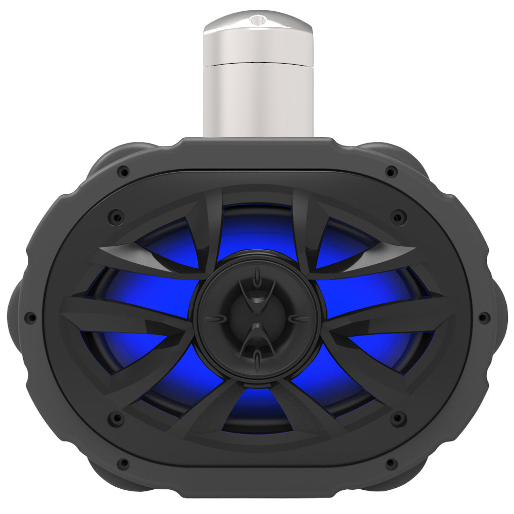 Boss Audio 6″ x 9″ MRWT69RGB RGB Waketower Speaker – Black [MRWT69RGB]