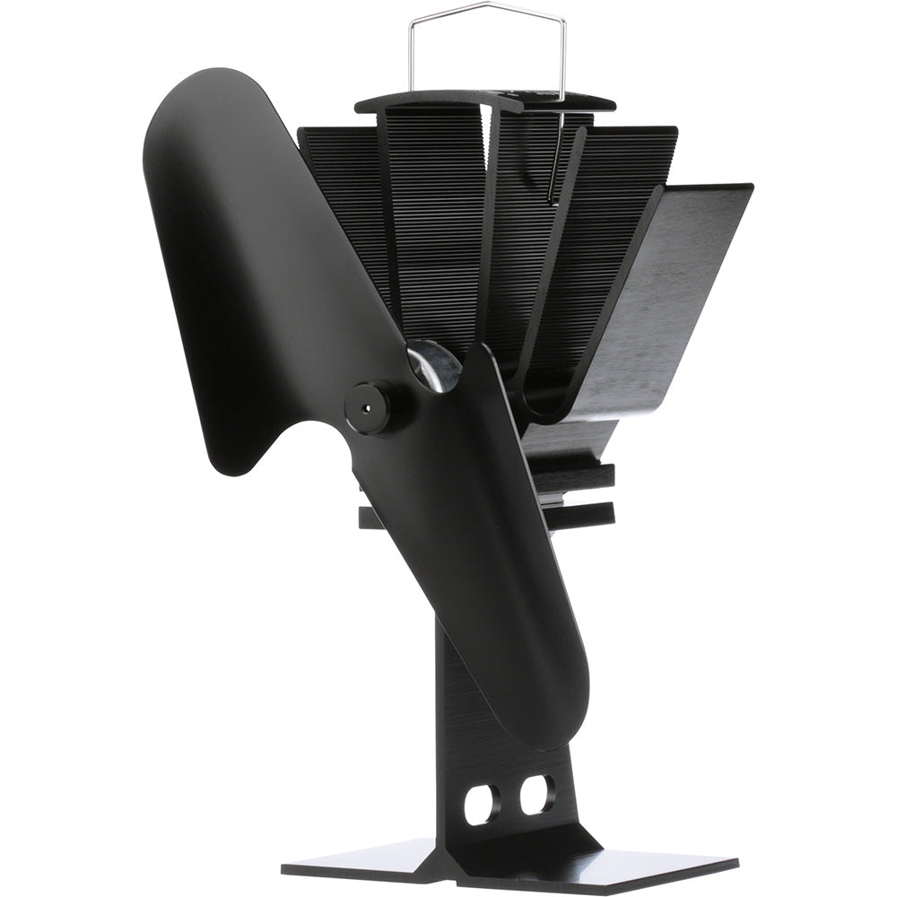 Ecofan Original Heat Powered Stove Fan – Black Blade [800CAXBX]