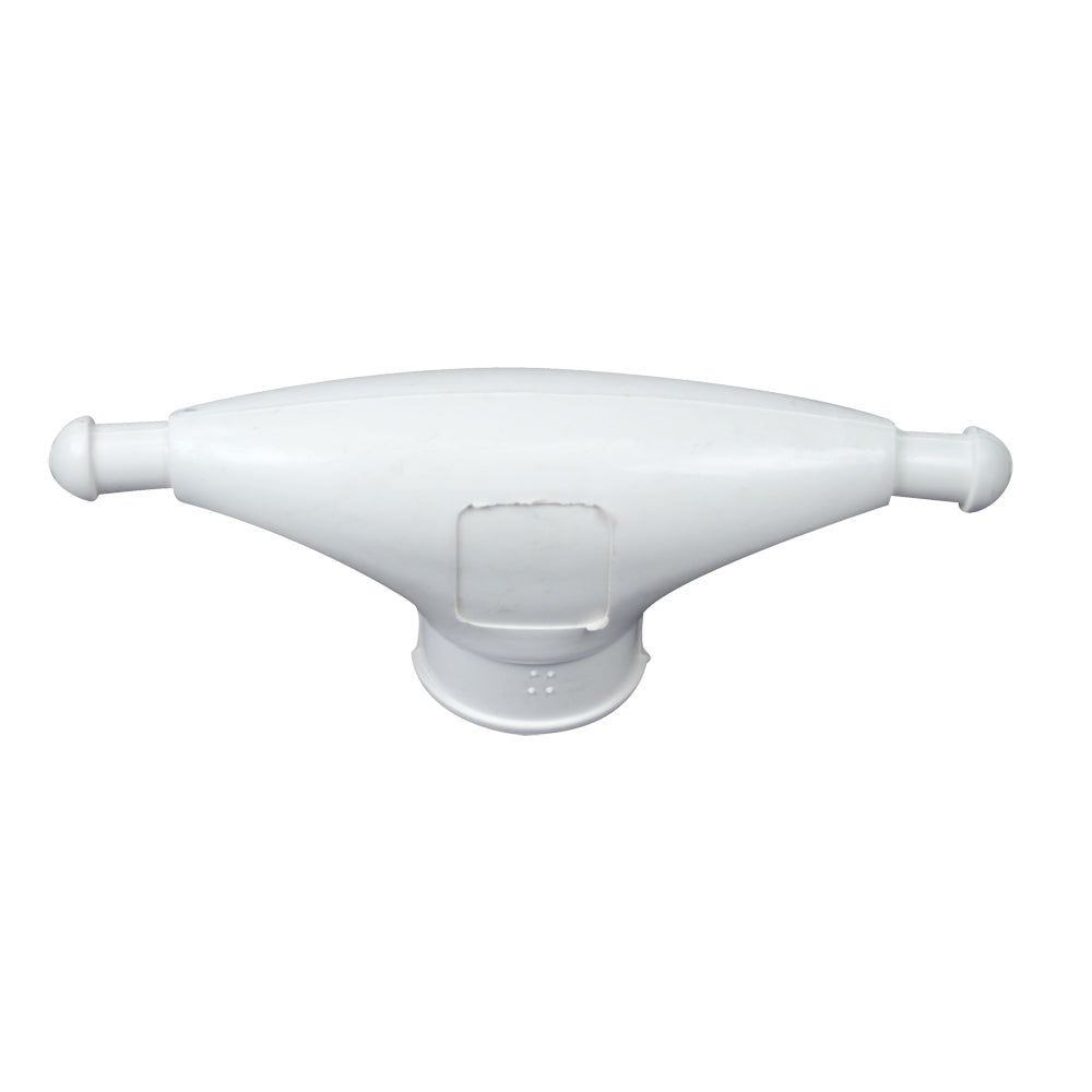 Whitecap Rubber Spreader Boot – Pair – Small – White [S-9202P]