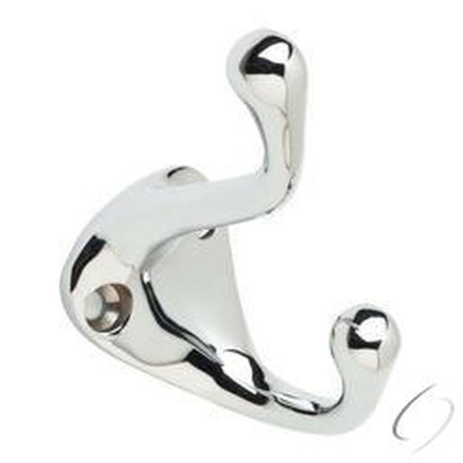 Ives 572B26 Brass Coat Hat Hook – Bright Chrome Finish