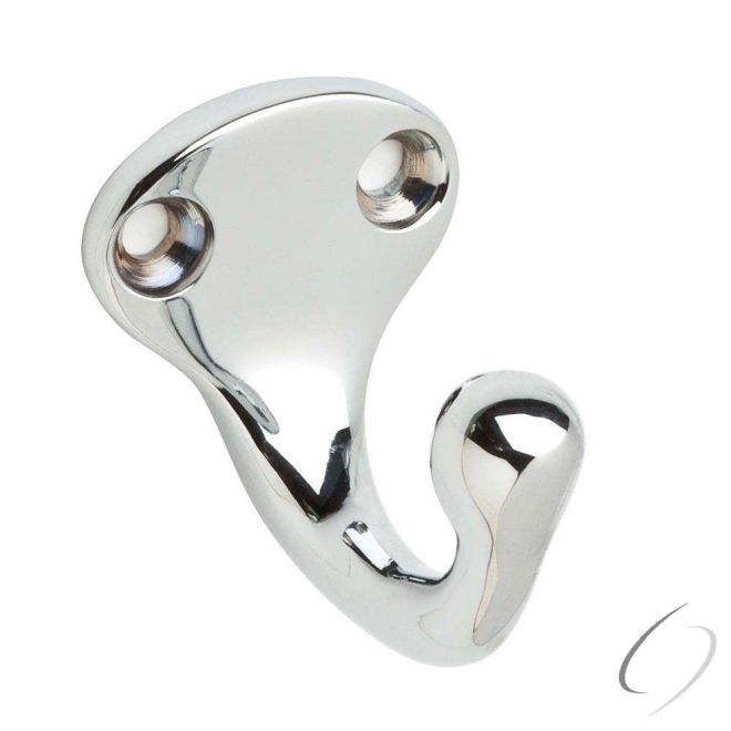 Ives 581B26 Brass Single Wardrobe Hook – Bright Chrome Finish