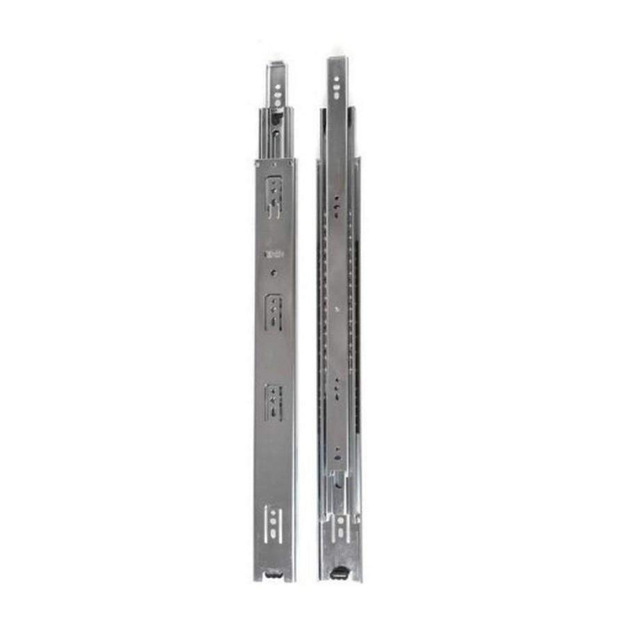 KV 6500 18″ Side Mount Full Extension Drawer Slide Zinc Bulk-5 Pair Knape and Vogt 6500B 18