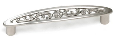 Laurey 79139, 3in Design Pull, Satin Chrome