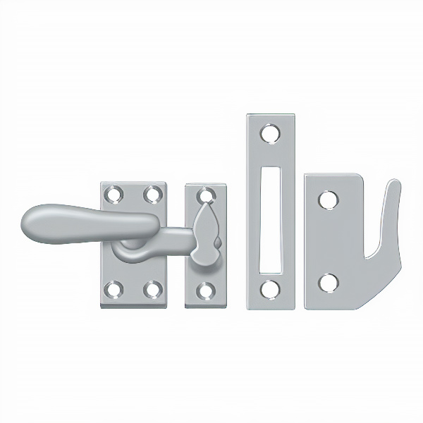 Deltana CF66U26D Medium Brushed Chrome Casement Window Lock