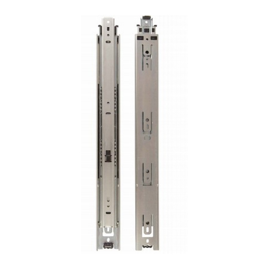 KV 8400 24″ Side Mount Full Extension Drawer Slide Ebony Black Bulk-10 Sets Knape and Vogt 8400B EB 24