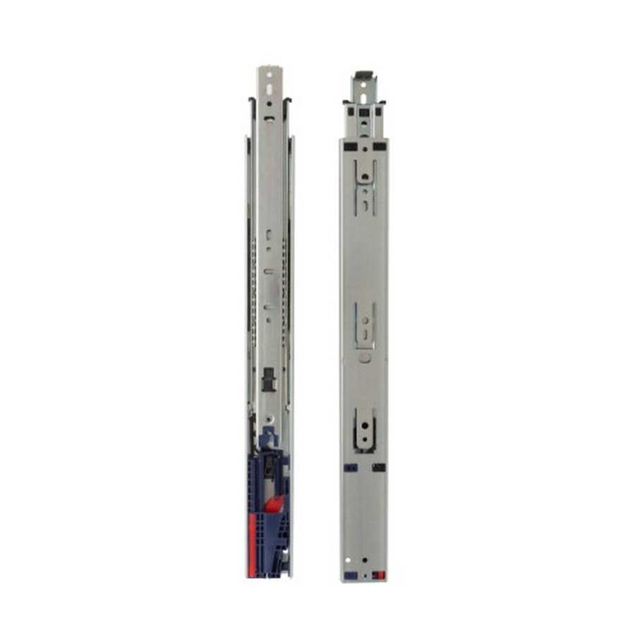 KV 8450FM 14″ Side Mount Full Extension Drawer Slide Anochrome Bulk-10 Sets Knape and Vogt 8450FMB 14