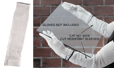 CRL 927S HPPE Cut-Resistant Fiber Sleeves