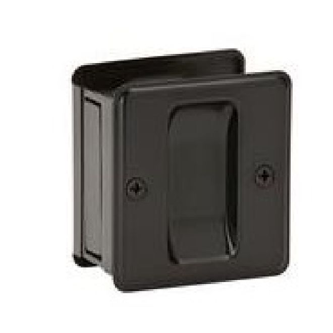 Ives 990B-613 Brass Passage Sliding Door Pull – Oil Rubbed Bronze Finish