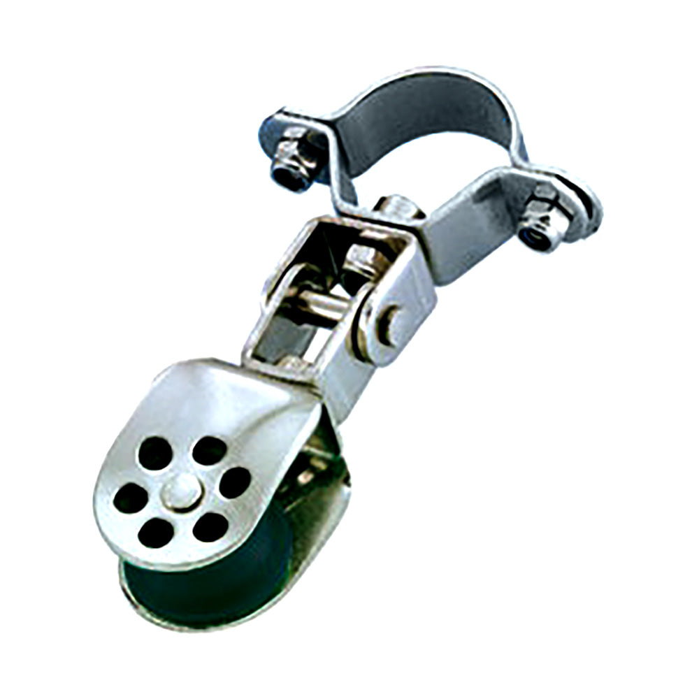 Wichard Stainless Steel Single Block – 25mm Sheave Diameter f/25mm Stanchion Pivoting [30125]