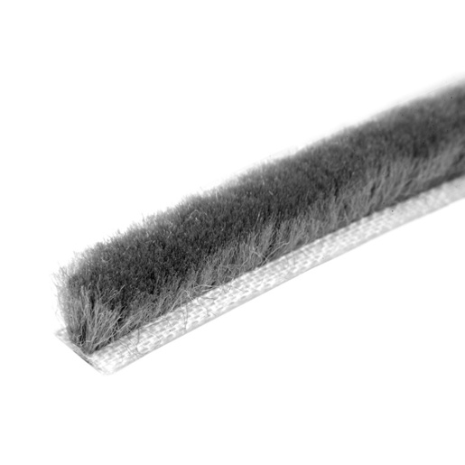 CRL A11645B Storefront Door Pile Weatherstrip, 300′ Roll, .450″ Pile Height, .437″ Backing