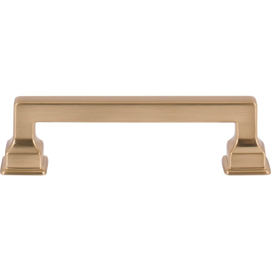 Erika Pull 3-3/4″ Center to Center Warm Brass Atlas Homewares A622-WB