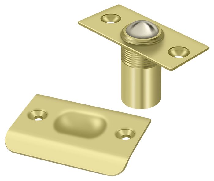 Deltana BC218U3 Polished Brass Ball Catch